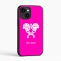 כיסוי בעיצוב אישי עם השם שלך לדגם - Apple iPhone 16 בעיצוב פרחי קרן