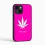 כיסוי בעיצוב אישי עם השם שלך לדגם - Apple iPhone 16 בעיצוב עלה מריחואנה - גראס