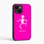 כיסוי בעיצוב אישי עם השם שלך לדגם - Apple iPhone 16 בעיצוב סקלטון