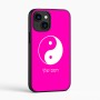 כיסוי בעיצוב אישי עם השם שלך לדגם - Apple iPhone 16 בעיצוב סמל יינג יאנג