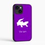 כיסוי בעיצוב אישי עם השם שלך לדגם - Apple iPhone 16 בעיצוב תנין