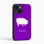 כיסוי בעיצוב אישי עם השם שלך לדגם - Apple iPhone 16 בעיצוב חזיר