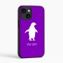 כיסוי בעיצוב אישי עם השם שלך לדגם - Apple iPhone 16 בעיצוב פינגווין