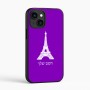 כיסוי בעיצוב אישי עם השם שלך לדגם - Apple iPhone 16 בעיצוב מגדל אייפל