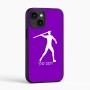כיסוי בעיצוב אישי עם השם שלך לדגם - Apple iPhone 16 בעיצוב זורק כידון