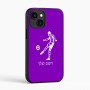 כיסוי בעיצוב אישי עם השם שלך לדגם - Apple iPhone 16 בעיצוב שחקן כדורגל