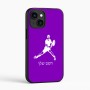 כיסוי בעיצוב אישי עם השם שלך לדגם - Apple iPhone 16 בעיצוב שחקן טניס