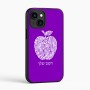 כיסוי בעיצוב אישי עם השם שלך לדגם - Apple iPhone 16 בעיצוב הדפס תפוח