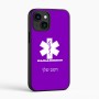 כיסוי בעיצוב אישי עם השם שלך לדגם - Apple iPhone 16 בעיצוב חובש