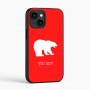 כיסוי בעיצוב אישי עם השם שלך לדגם - Apple iPhone 16 בעיצוב דוב