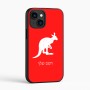 כיסוי בעיצוב אישי עם השם שלך לדגם - Apple iPhone 16 בעיצוב קנגורו