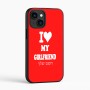 כיסוי בעיצוב אישי עם השם שלך לדגם - Apple iPhone 16 בעיצוב אוהב את החברה שלי