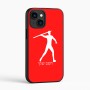 כיסוי בעיצוב אישי עם השם שלך לדגם - Apple iPhone 16 בעיצוב זורק כידון