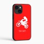 כיסוי בעיצוב אישי עם השם שלך לדגם - Apple iPhone 16 בעיצוב מוטוקרוס