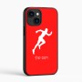 כיסוי בעיצוב אישי עם השם שלך לדגם - Apple iPhone 16 בעיצוב רץ