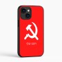 כיסוי בעיצוב אישי עם השם שלך לדגם - Apple iPhone 16 בעיצוב פטיש ומגל