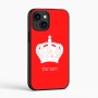כיסוי בעיצוב אישי עם השם שלך לדגם - Apple iPhone 16 בעיצוב כתר מלכותי