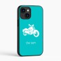 כיסוי בעיצוב אישי עם השם שלך לדגם - Apple iPhone 16 בעיצוב הארלי-דיווידסון