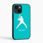 כיסוי בעיצוב אישי עם השם שלך לדגם - Apple iPhone 16 בעיצוב שחקן בייסבול