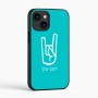 כיסוי בעיצוב אישי עם השם שלך לדגם - Apple iPhone 16 בעיצוב יד סלע