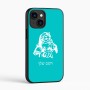 כיסוי בעיצוב אישי עם השם שלך לדגם - Apple iPhone 16 בעיצוב סנטה קלאוס
