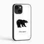 כיסוי בעיצוב אישי עם השם שלך לדגם - Apple iPhone 16 בעיצוב דוב