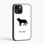 כיסוי בעיצוב אישי עם השם שלך לדגם - Apple iPhone 16 בעיצוב כלב