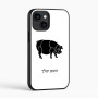 כיסוי בעיצוב אישי עם השם שלך לדגם - Apple iPhone 16 בעיצוב חזיר
