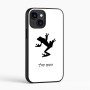 כיסוי בעיצוב אישי עם השם שלך לדגם - Apple iPhone 16 בעיצוב צפרדע טרופית