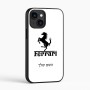 כיסוי בעיצוב אישי עם השם שלך לדגם - Apple iPhone 16 בעיצוב פרארי