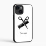 כיסוי בעיצוב אישי עם השם שלך לדגם - Apple iPhone 16 בעיצוב מעצב שיער