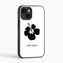 כיסוי בעיצוב אישי עם השם שלך לדגם - Apple iPhone 16 בעיצוב פרח היביסקוס