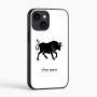 כיסוי בעיצוב אישי עם השם שלך לדגם - Apple iPhone 16 בעיצוב מזלות - שור