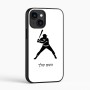 כיסוי בעיצוב אישי עם השם שלך לדגם - Apple iPhone 16 בעיצוב שחקן בייסבול