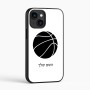 כיסוי בעיצוב אישי עם השם שלך לדגם - Apple iPhone 16 בעיצוב כדורסל