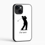 כיסוי בעיצוב אישי עם השם שלך לדגם - Apple iPhone 16 בעיצוב שחקן גולף