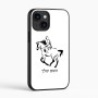 כיסוי בעיצוב אישי עם השם שלך לדגם - Apple iPhone 16 בעיצוב רוכב סוסים 2