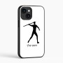 כיסוי בעיצוב אישי עם השם שלך לדגם - Apple iPhone 16 בעיצוב זורק כידון