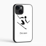 כיסוי בעיצוב אישי עם השם שלך לדגם - Apple iPhone 16 בעיצוב סקי אולימפי