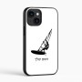 כיסוי בעיצוב אישי עם השם שלך לדגם - Apple iPhone 16 בעיצוב לגלוש - גלישה - שייט