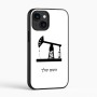 כיסוי בעיצוב אישי עם השם שלך לדגם - Apple iPhone 16 בעיצוב באר נפט