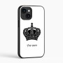 כיסוי בעיצוב אישי עם השם שלך לדגם - Apple iPhone 16 בעיצוב כתר מלכותי