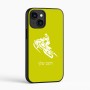 כיסוי בעיצוב אישי עם השם שלך לדגם - Apple iPhone 16 בעיצוב אופנוע שלג