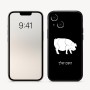 כיסוי בעיצוב אישי עם השם שלך לדגם - Apple iPhone 16 בעיצוב חזיר