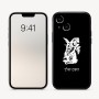 כיסוי בעיצוב אישי עם השם שלך לדגם - Apple iPhone 16 בעיצוב ארנב מחזיק גזר