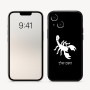 כיסוי בעיצוב אישי עם השם שלך לדגם - Apple iPhone 16 בעיצוב עקרב