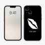 כיסוי בעיצוב אישי עם השם שלך לדגם - Apple iPhone 16 בעיצוב שפתיים - נשיקה