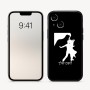 כיסוי בעיצוב אישי עם השם שלך לדגם - Apple iPhone 16 בעיצוב אישה רוקדת עם גבר