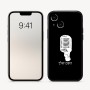 כיסוי בעיצוב אישי עם השם שלך לדגם - Apple iPhone 16 בעיצוב מיקרופון