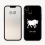 כיסוי בעיצוב אישי עם השם שלך לדגם - Apple iPhone 16 בעיצוב מזלות - שור